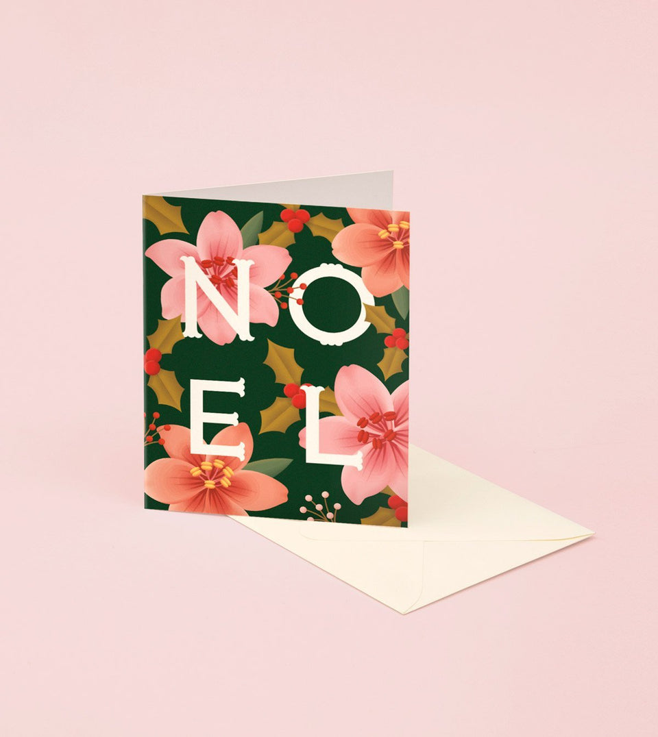Amaryllis Noel Holiday Card - GH25 - Clap Clap