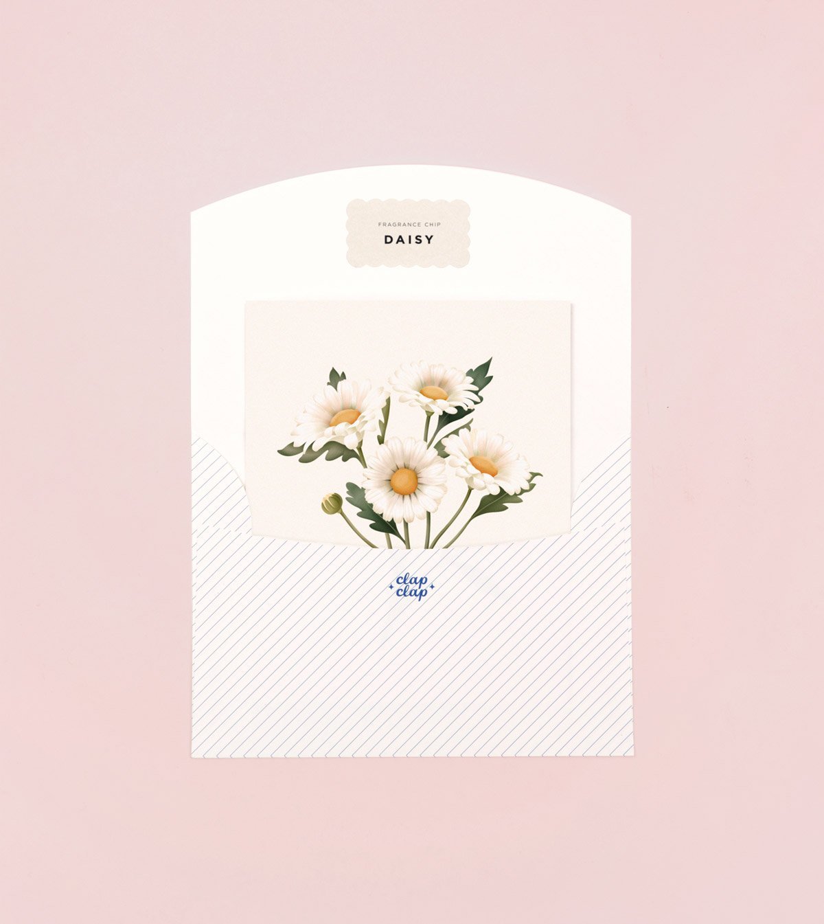 Botanical Scented Card - Daisy - SG23 - Clap Clap