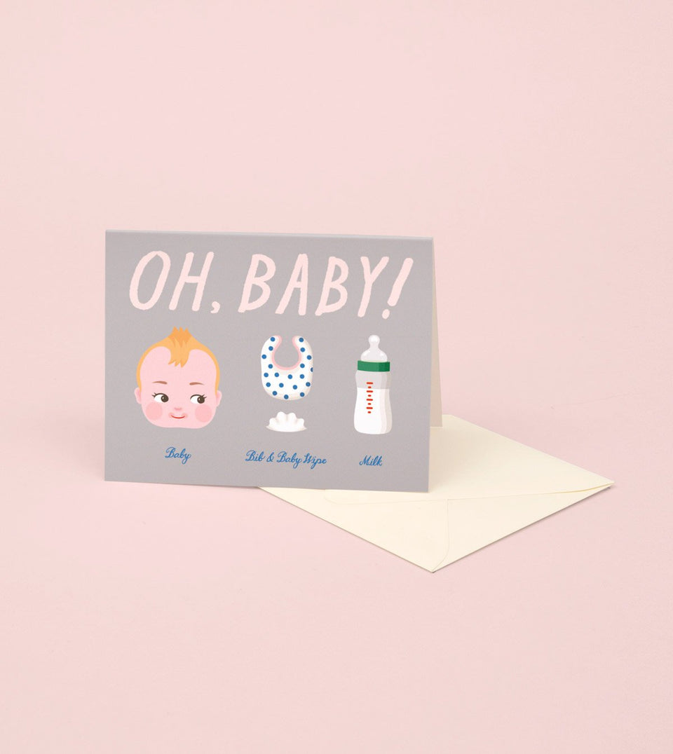 Oh Baby Card - GM06 - Clap Clap