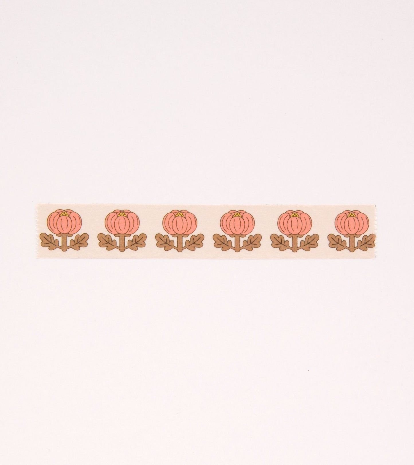 Peony Washi Tape - Cream - MT02-C - Clap Clap