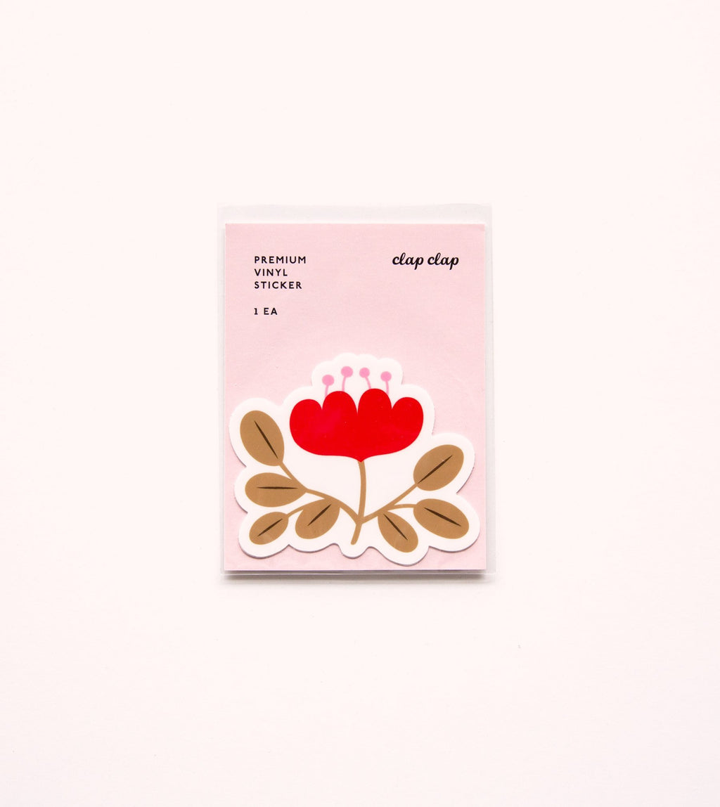 Waterproof Aesthetic Sticker - Red Berry – Clap Clap