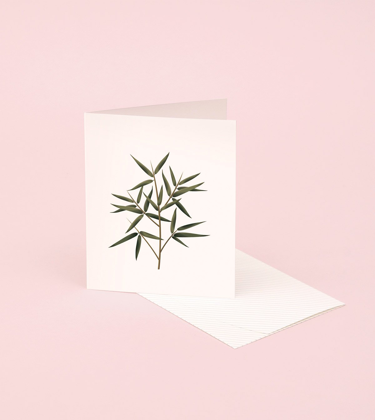 Botanical Scented Greeting Card - Bamboo