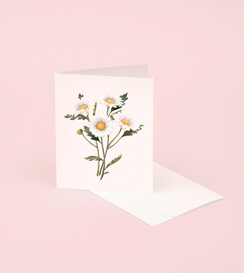 Botanical Scented Card - Daisy - SG23 - Clap Clap