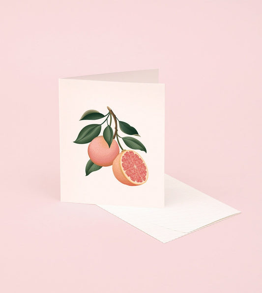 Botanical Scented Card - Grapefruit - SG08 - Clap Clap