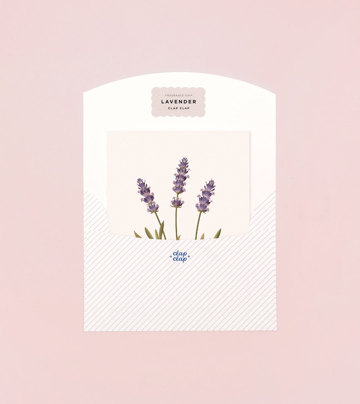 Botanical Scented Card - Lavender - SG10 - Clap Clap