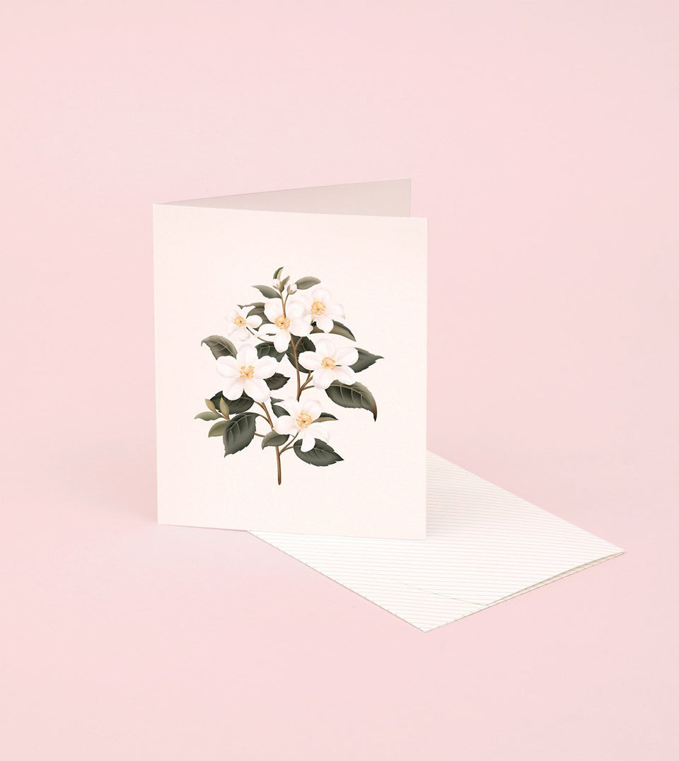 Botanical Scented Card - Orange Blossom - SG20 - Clap Clap