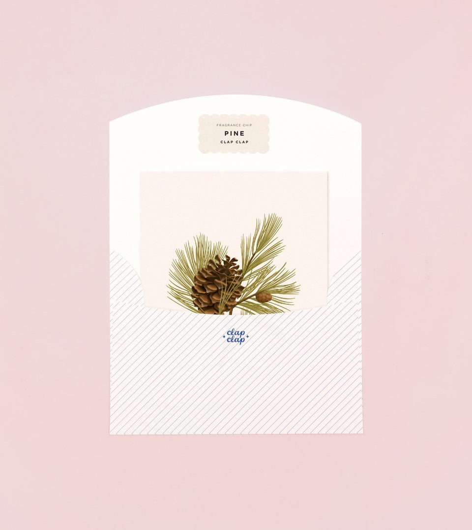 Botanical Scented Card - Pine - SG07 - Clap Clap