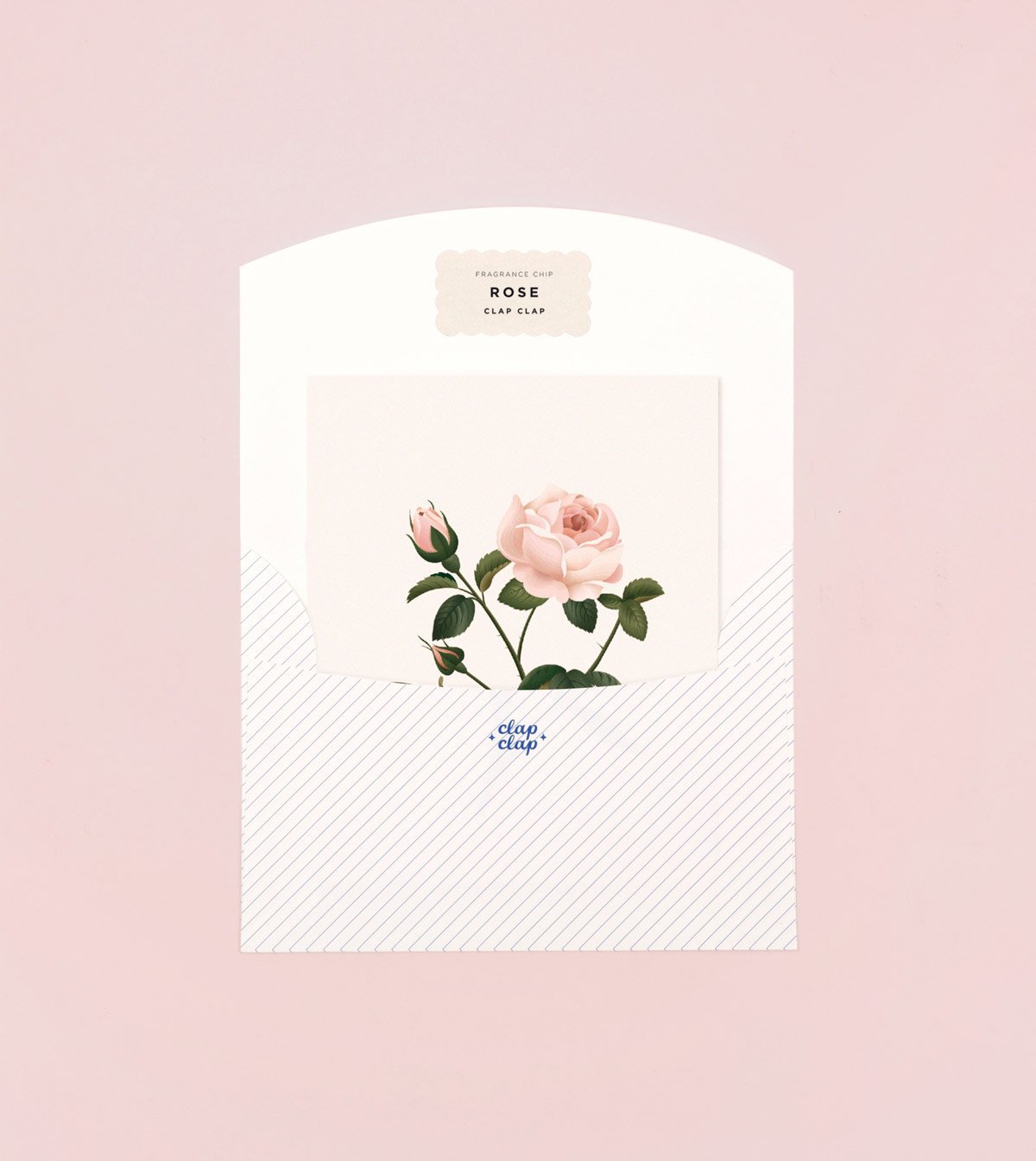 Botanical Scented Card - Rose - SG06 - Clap Clap