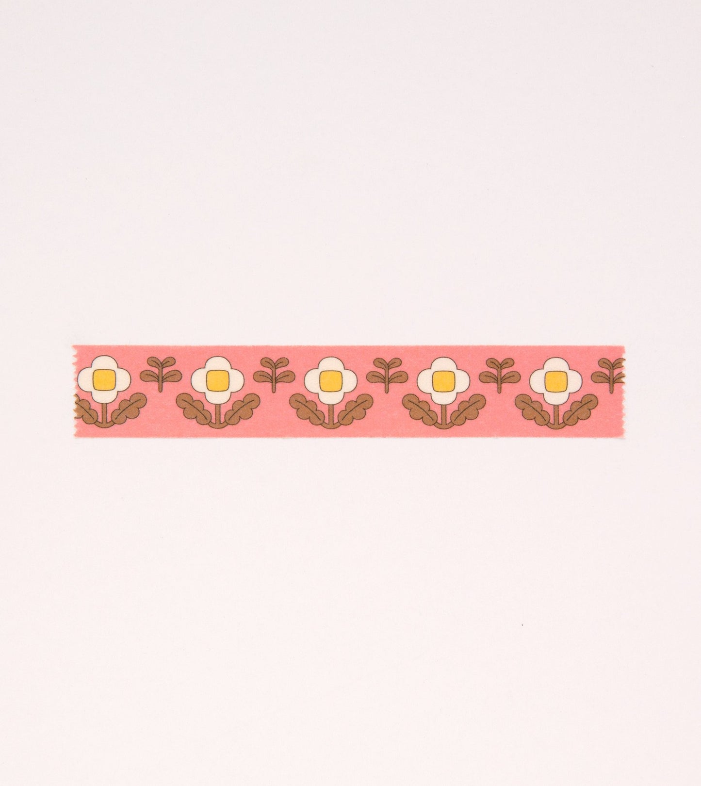 Floral Washi Tape - Vintage Pink - MT09-C - Clap Clap