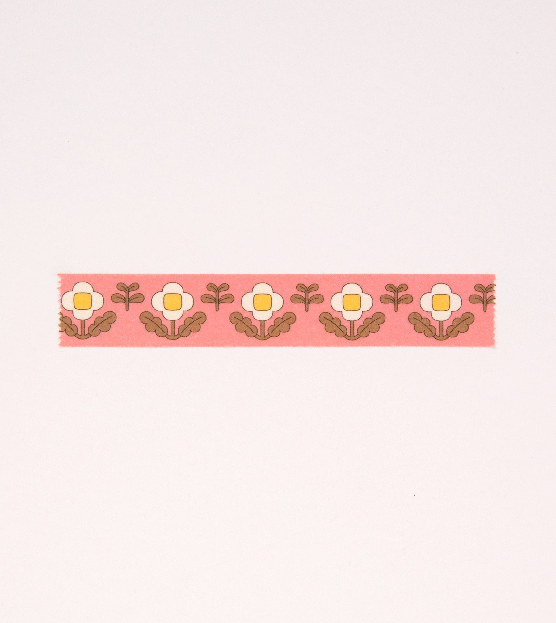 Floral Washi Tape - Vintage Pink - MT09-C - Clap Clap