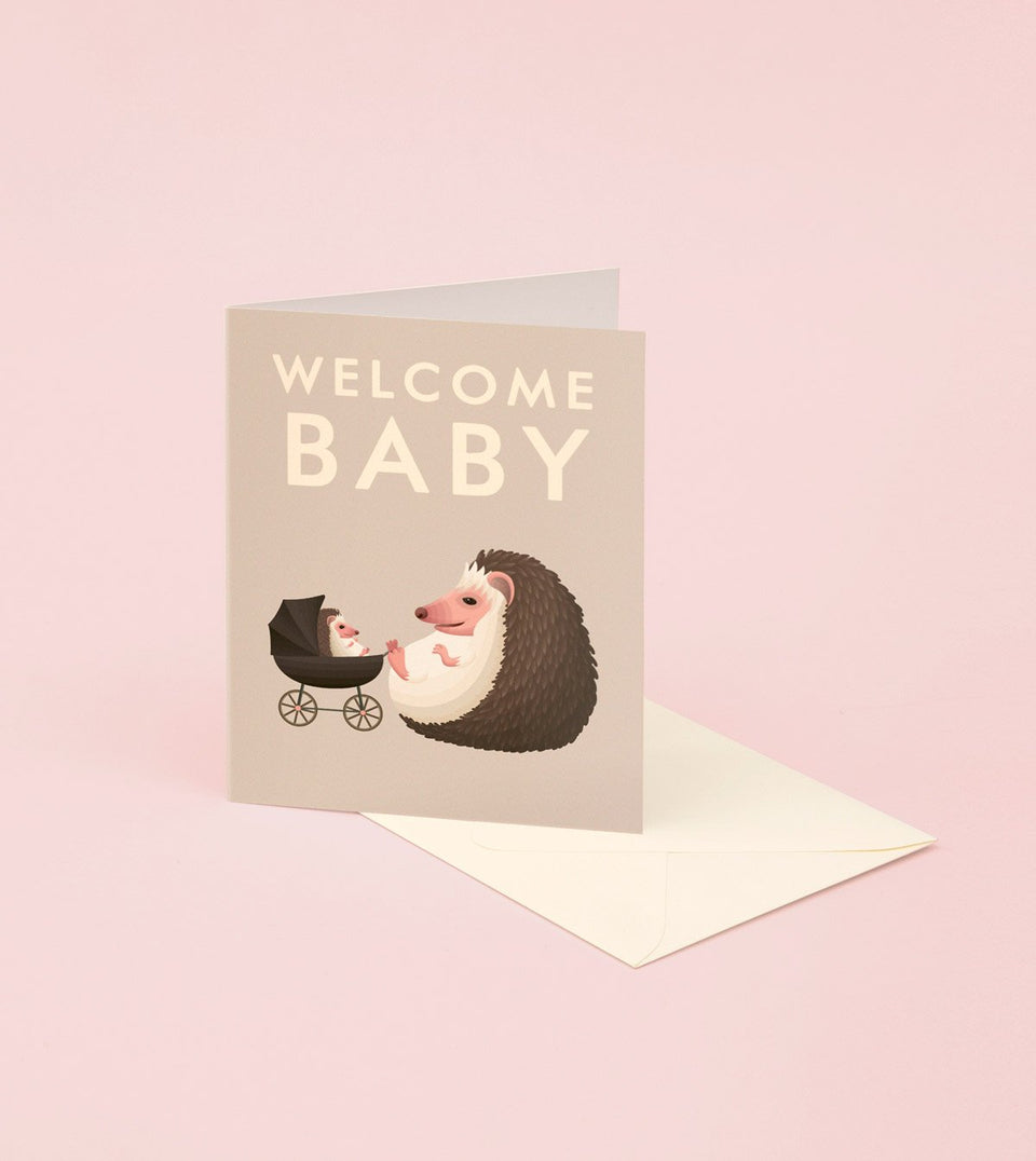 Baby Hedgehog Card - GM12 - Clap Clap