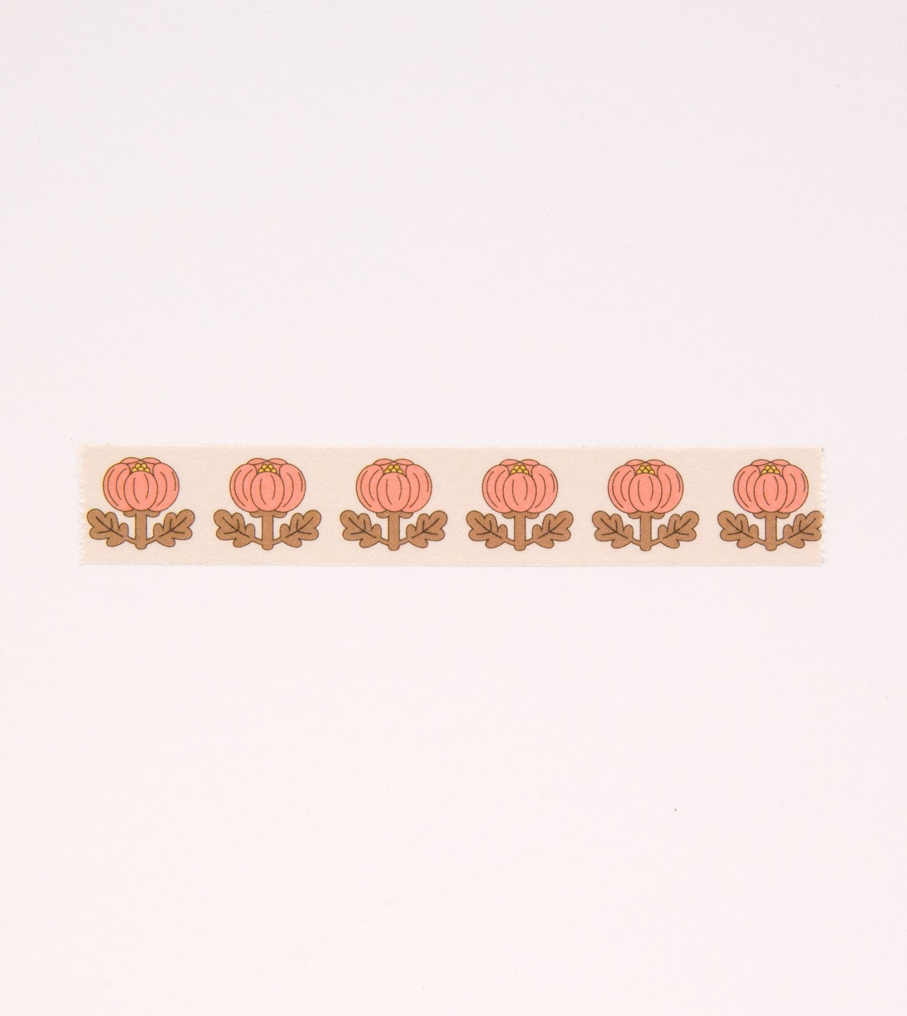 Peony Washi Tape - Cream - MT02-C - Clap Clap