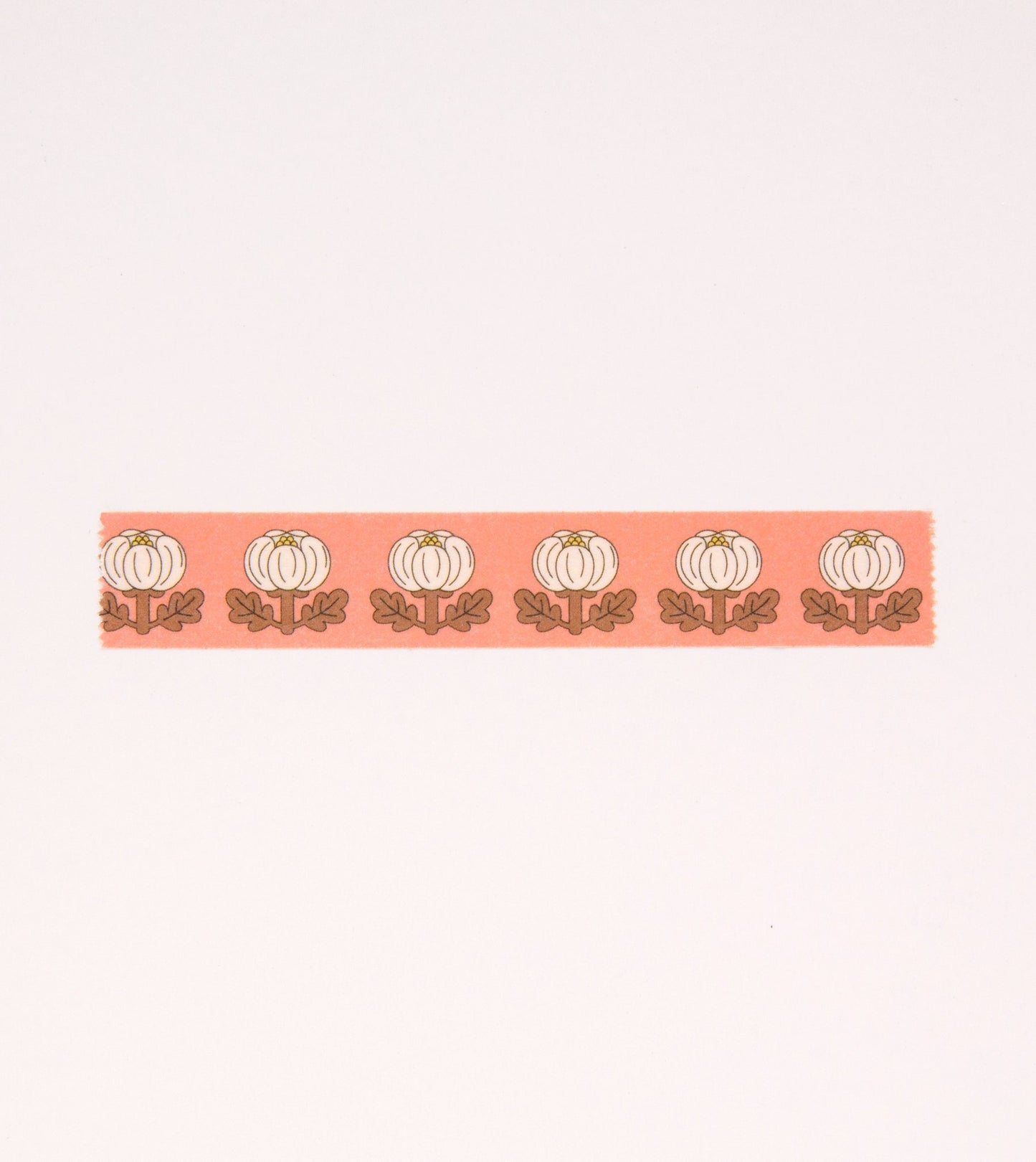 Peony Washi Tape - Coral Pink - MT01-C - Clap Clap