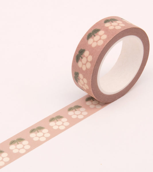 Pink Berry Washi Tape - MT13-C - Clap Clap